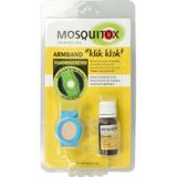 Mosquitox armband + Etherische olie 10ml