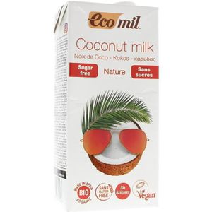 Ecomil - Kokosmelk - Naturel - Bio - Suikervrij