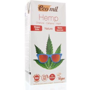 Ecomil - Hennepdrank - Naturel - 1 Liter - Bio Hennepdrank