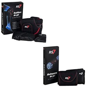 RS7 Gelpack - kniebeschermers van gel + gel-polsbandage