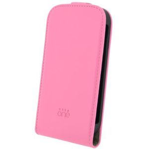 4-OK Flip One beschermhoes voor Samsung Galaxy Express I8730, roze