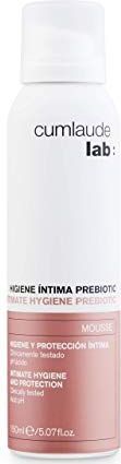 Cumlaude Lab Prebiotic - Reinigingsmousse voor hygiëne en intieme bescherming met prebiotica en melkzuur, om de bacteriële flora weer in balans te brengen - 150 ml