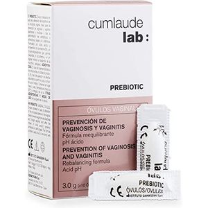 Cumlaude Lab - Prebiotische zetpillen, vaginale zetpillen, preventie van vaginose en vaginitis, lactozuur, provitamine B5, α-gluco-oligosacchariden, dermatologisch, gynaecologisch getest - 10 stuks