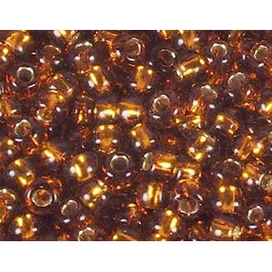 Japanse rocaille kralen, verzilverd, brons, 2,2 mm, 11/0, 100 g