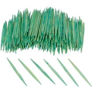 INNSPIRO Platte stokken groen 65 mm 250u