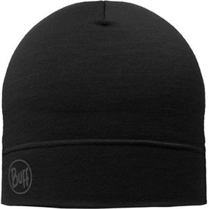 BUFF - Lightweight Merino Wool Mütze solid black