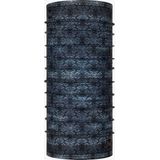 Buff Haikus Dark Navy sjaal, lang, hoofdband, bruin, donkerblauw