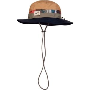 Buff - Wandel- en bergsportkleding - Explore Booney Hat Harq Multi voor Heren - Maat S\/M - Bruin