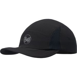 Buff Unisex's R-SOLID 5 Panel Cap, Black, L/XL