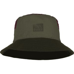 BUFF® Sun Bucket Hat HAK KHAKI S/M - Zonnehoed - Zonbescherming
