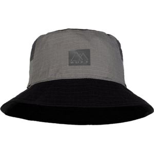 Buff Sun Bucket Hat S/M 1254459372000, Unisex, Grijs, Muts, maat: One size