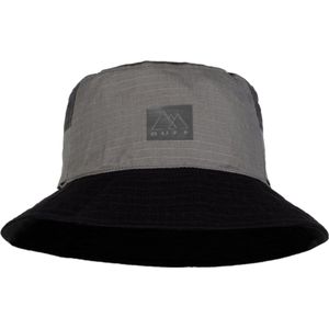 Hak Grey Sun Bucket Stoffen Hoed by BUFF Stoffen hoeden