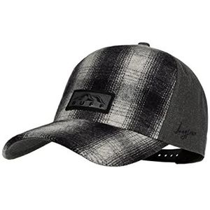 Buff Unisex's JUNGFRAU BLACK Mountain Collection Snapback, One Size