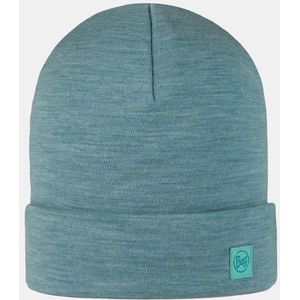 Muts Buff Unisex Merino Heavyweight Beanie Solid Pool