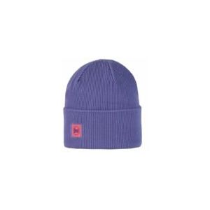 Buff Crossknit Beanie Muts (purper)