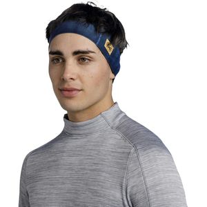 Buff Coolnet UV® Wide Headband Arius Blue Unisex Volwassene