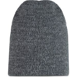 Muts Buff Unisex Knitted Hat Jarn Grey Melange