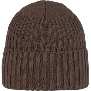 Muts Buff Unisex Knitted & Fleece Band Hat Renso Brindle Brown