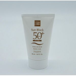 TDC Zonnebrandcreme SPF50 Olievrij, 50ml