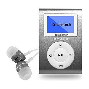 MP3 player Sunstech DEDALOIII8GBGY 1,1" 8 GB