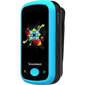 Sunstech - IBIZABT8GBBL - MP4 Speler - Blauw - 8 GB Intern Geheugen