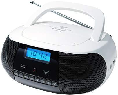 Sunstech CRUSM400 - Digitaal - Zwart, Wit - Tuner - 2 W