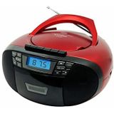 Sunstech - Cxum53rd - Draagbare CD-radio - Zwart - Met USB en Aux-aansluiting