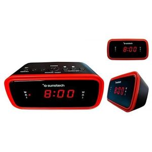 Sunstech wekkerradio met FM-radio