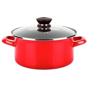 Le Creuset - Braadpan - Campagnard 28 cm Pompoen in Geëmailleerd