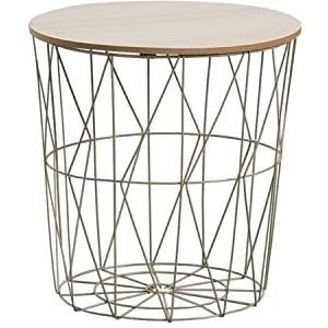 THINIA HOME 0 Ronde salontafel, opslag, 41 x 40 cm, eenheidsmaat