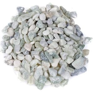 Concorde Decoratie steentjes - lichtgrijs - 350 gram - kiezelstenen