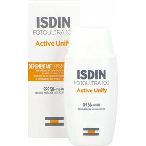 ISDIN - FotoUltra Active Unify - Zonnebrand - SPF50+