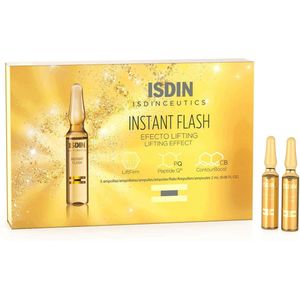 Isdin - Isdinceutics Instant Flash Ampulles - Gezichtsverzorging - 10 Stuks