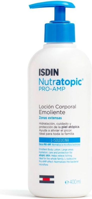 ISDIN - Nutratopic Pro-AMP Bodylotion - 400ml - Hydraterende Crème