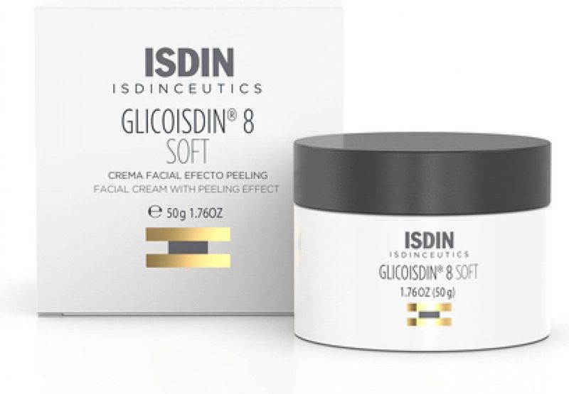 Anti-Veroudering Crème Isdin Isdinceutics Glicoisdin 8 Soft (50 ml)