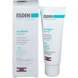 ISDIN - Acnibem Repair - Gezichtscrème - Voor Acne Gevoelige Huid - 50ml