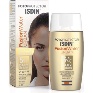 Isdin - Fusion Water Urban - Zonnebrandcrème - SPF 50 - 50ml