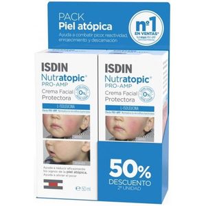Isdin Nutratopic Pro-amp Face Cream Duo 2 X 50 Ml