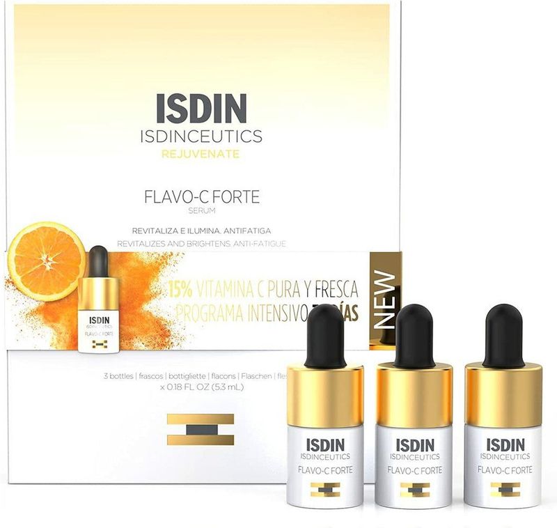 ISDIN - Isdinceutics Flavo-C Forte - Gezichtsserum - 3x5.3 ml