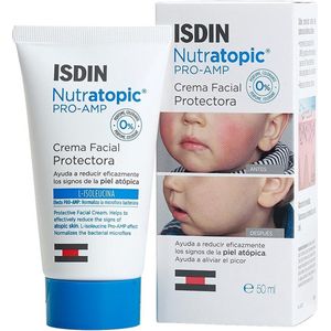 Isdin - Nutratopic - Gezichtscreme - 50ml - Voor Atopische Huid