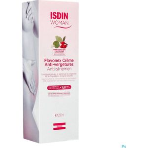 ISDIN - Flavonex - Bodycrème - 250ml - Tegen Striemen - Natuurlijke Ingrediënten