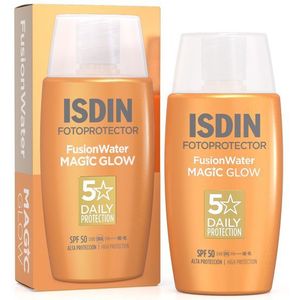 ISDIN - Fotoprotector FusionWater Magic Glow - Gezichtszonbescherming - SPF50 - 50ml