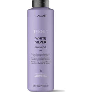 Shampoo Lakmé Teknia Hair Care White Silver (1 L)