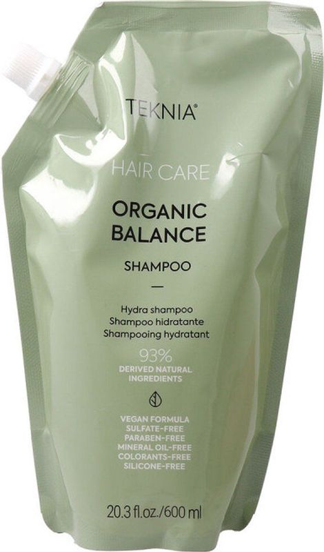 Shampoo Lakmé Teknia Hair Care Organic Balance Refill 600 ml