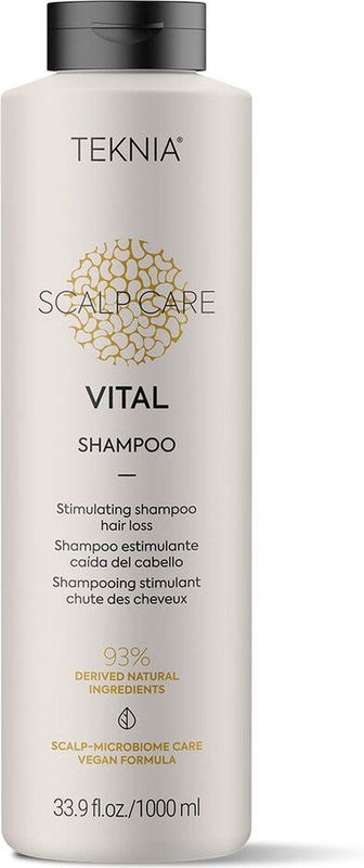 Lakme - Teknia Scalp Care - Vital Shampoo - 1000 ml - Sulfaatvrij