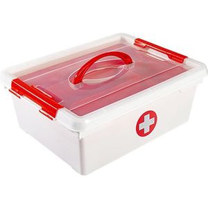 EHBO - Verbanddoos - Wit - 9L - 37 x 29 x 13 cm - Kunststof