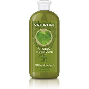 Naturtint | Shampoo Repair and Force - Nutre, repairs and strengthens, hydrated hair and brightness, 99% Natural ingredients | 330 ml
