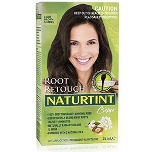 Root Retouch Licht Blonde Tinten - NATURTINT - 45ml - Vegan - Ammoniakvrij - Microplastic FREE