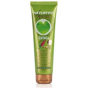 Naturtint Hair Food Quinoa Haarmasker verrijkt met quinoa + kleurfixatie + glans/houdbaarheid 99% ingrediënten van natuurlijke oorsprong, superfood met quinoa, 150 ml