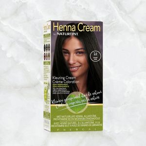 Henna Cream Haarverf 1.0 Zwart